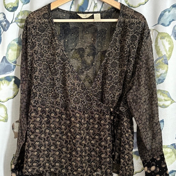 Vintage J. Jill Blouse - Picture 1 of 11